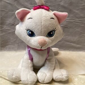 Disney Marie Cat / Backpack Aristocats  Movie White Kitten Plush Stuffed Toy